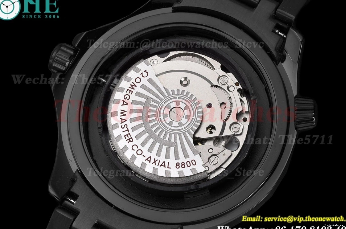 42mm PVD Seamaster Black MY8215 300m Dial PVD GDF 0130